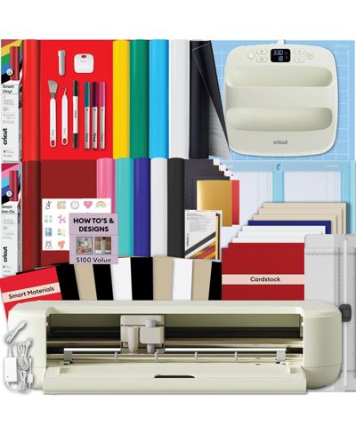 Cricut Explore 5 Machine and EasyPress Essentials Rainbow Sampler Bundle