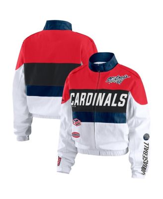 Женская куртка WEAR by Erin Andrews St. Louis Cardinals Racing Full-Zip