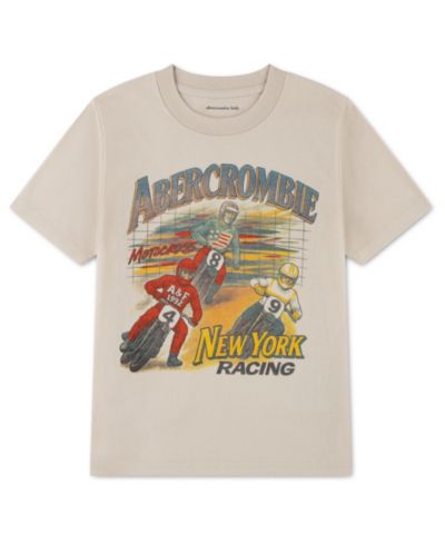 abercrombie kids Boys' Racing Graphic T-Shirt