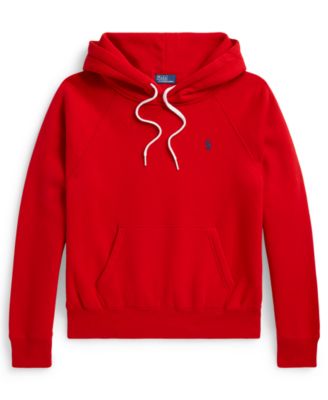 Polo Ralph Lauren женская укороченная флисовая толстовка с капюшоном