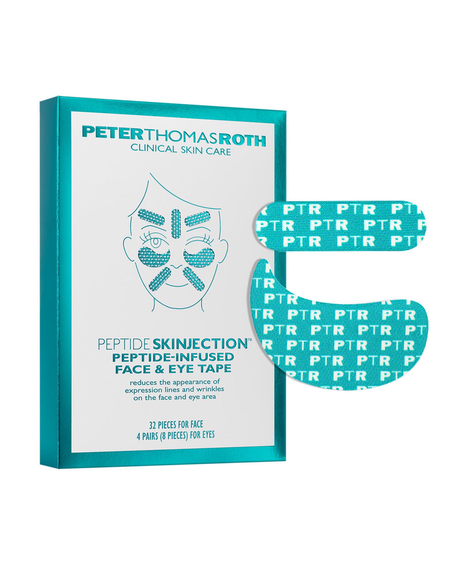 Набор патчей для лица и глаз Peter Thomas Roth Peptide Skinjection
