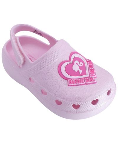 Light pink glitter w/ heart patch