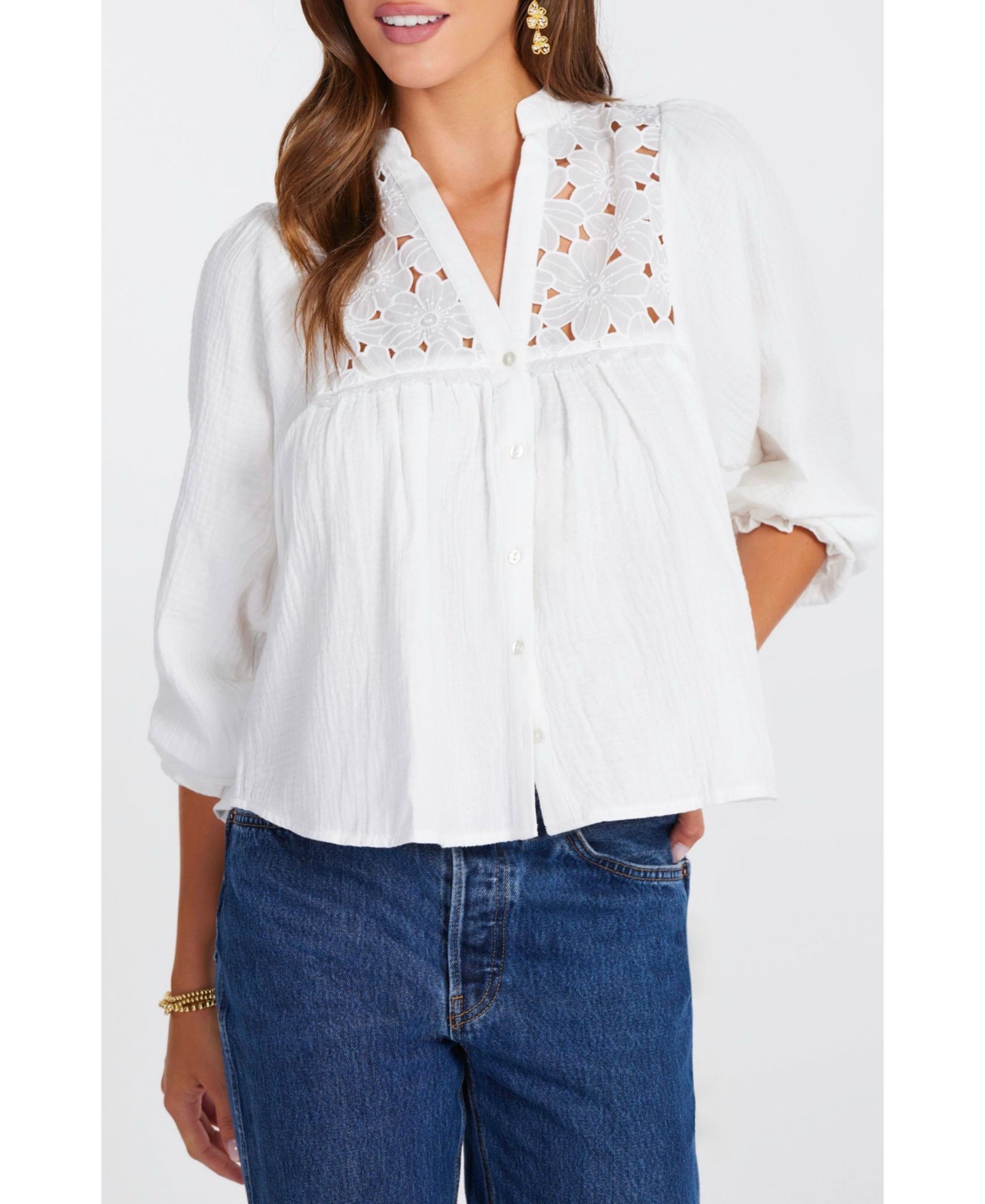 Женский пуловер Bishop + Young Flora Texture