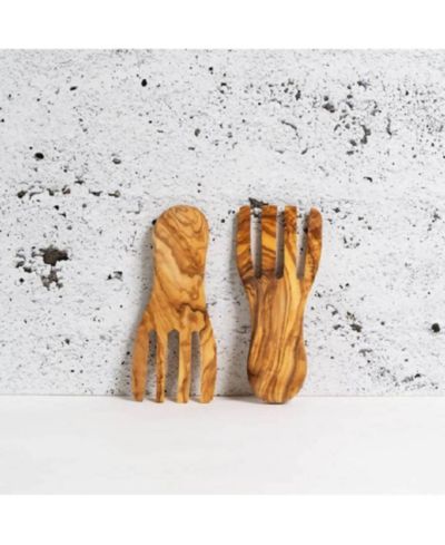 Набор сервировочных вилок Gharyan Stoneware Olive Wood