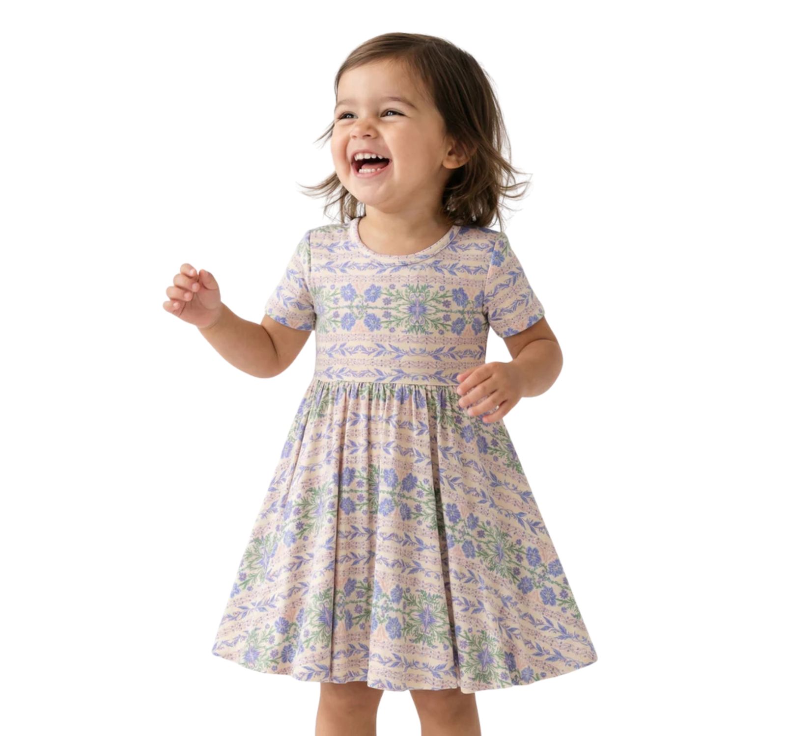 Детское платье Motette Spring Cascade Bamboo Twirl