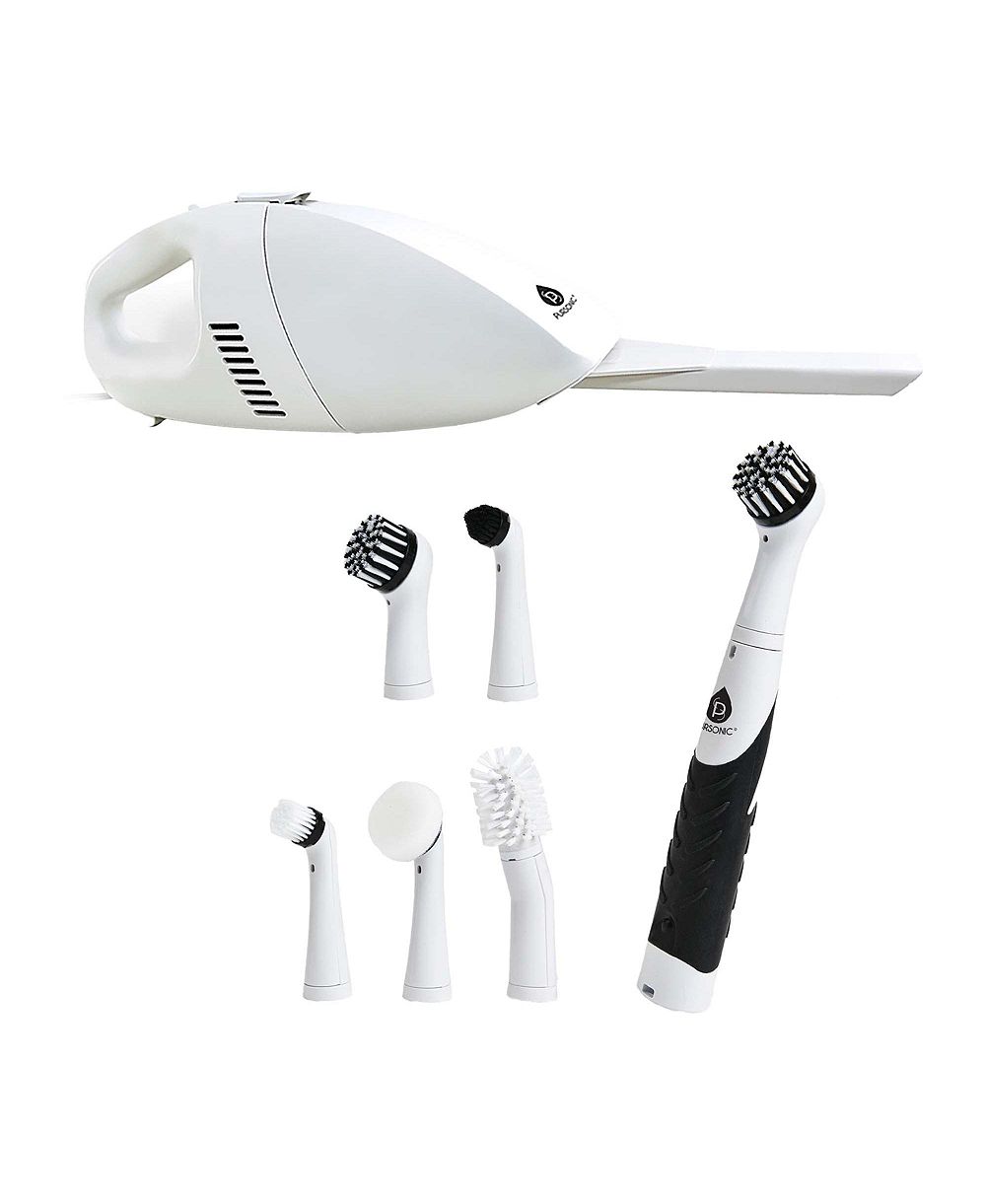 Набор для глубокой очистки PURSONIC Cordless Power Scrubber Cleaning Brush Pursonic Car Vacuum Cleaner