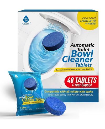 Таблетки для чистки унитаза PURSONIC Automatic Blue Gel Toilet Tank Cleaners