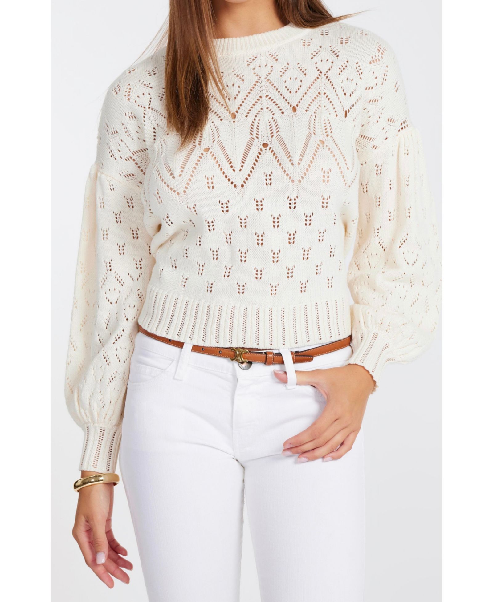 Bishop + Young Women's Bishop + Young Favorite Pointelle Sweater