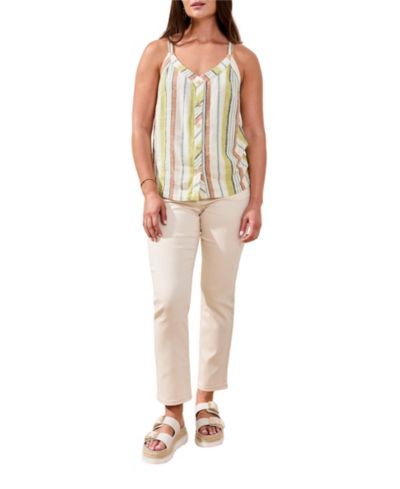 Женский топ TRIBAL Button-Front Woven Relaxed Cami