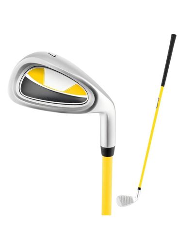 Junior Golf Club for Boys and Girls with Fiberglass Shaft and Headcover