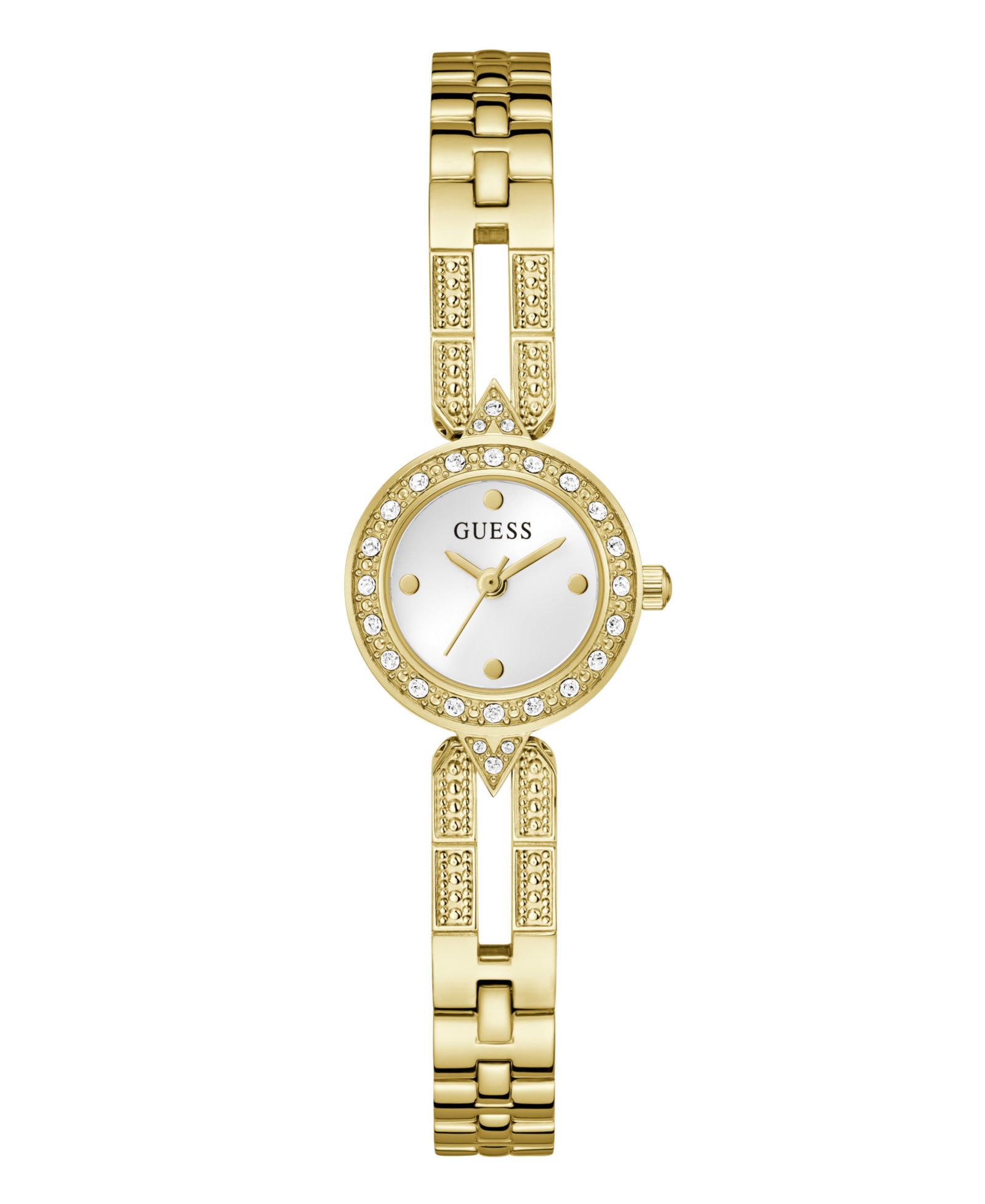 Guess Women's Gold-Tone Stainless Steel Watch, 23mm