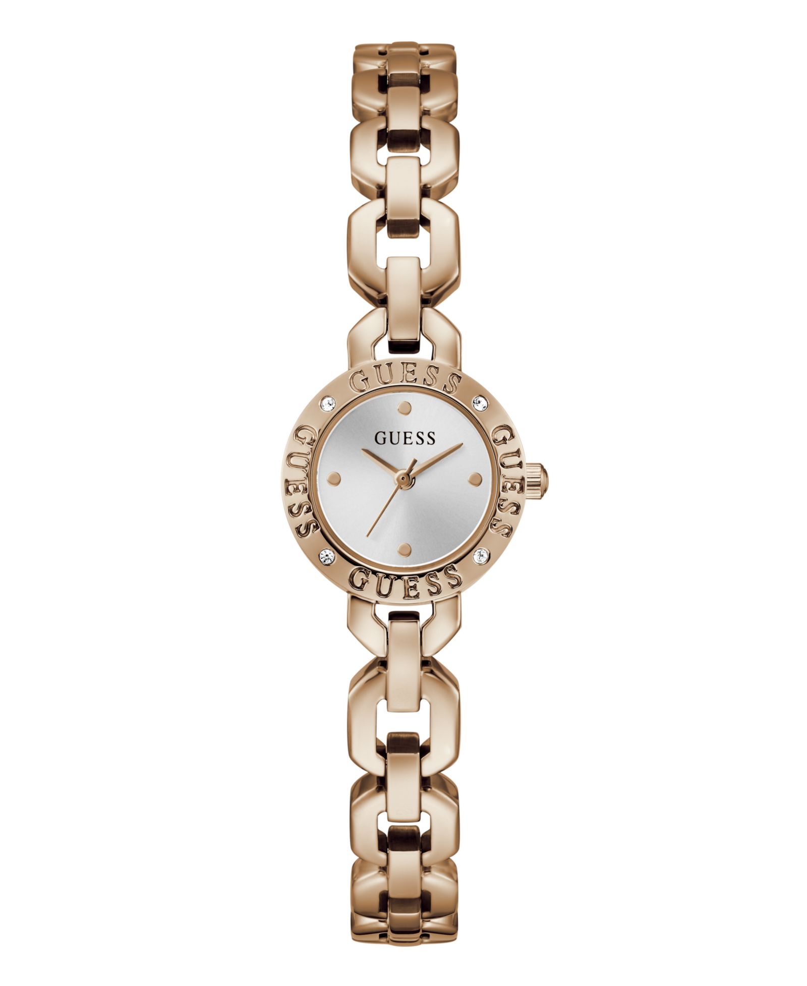 Женские часы Guess из нержавеющей стали в цвете Rose Gold, 23mm