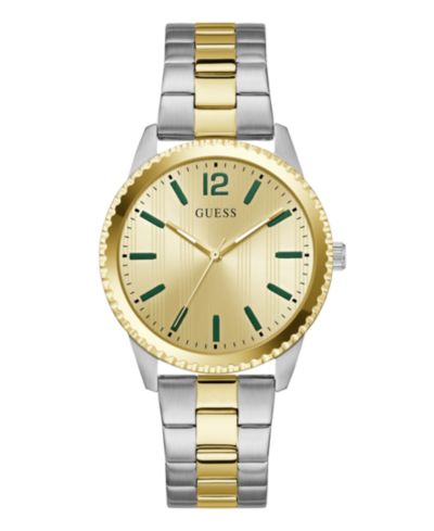 GUESS Men's Two-Tone Stainless Steel Watch, 40mm