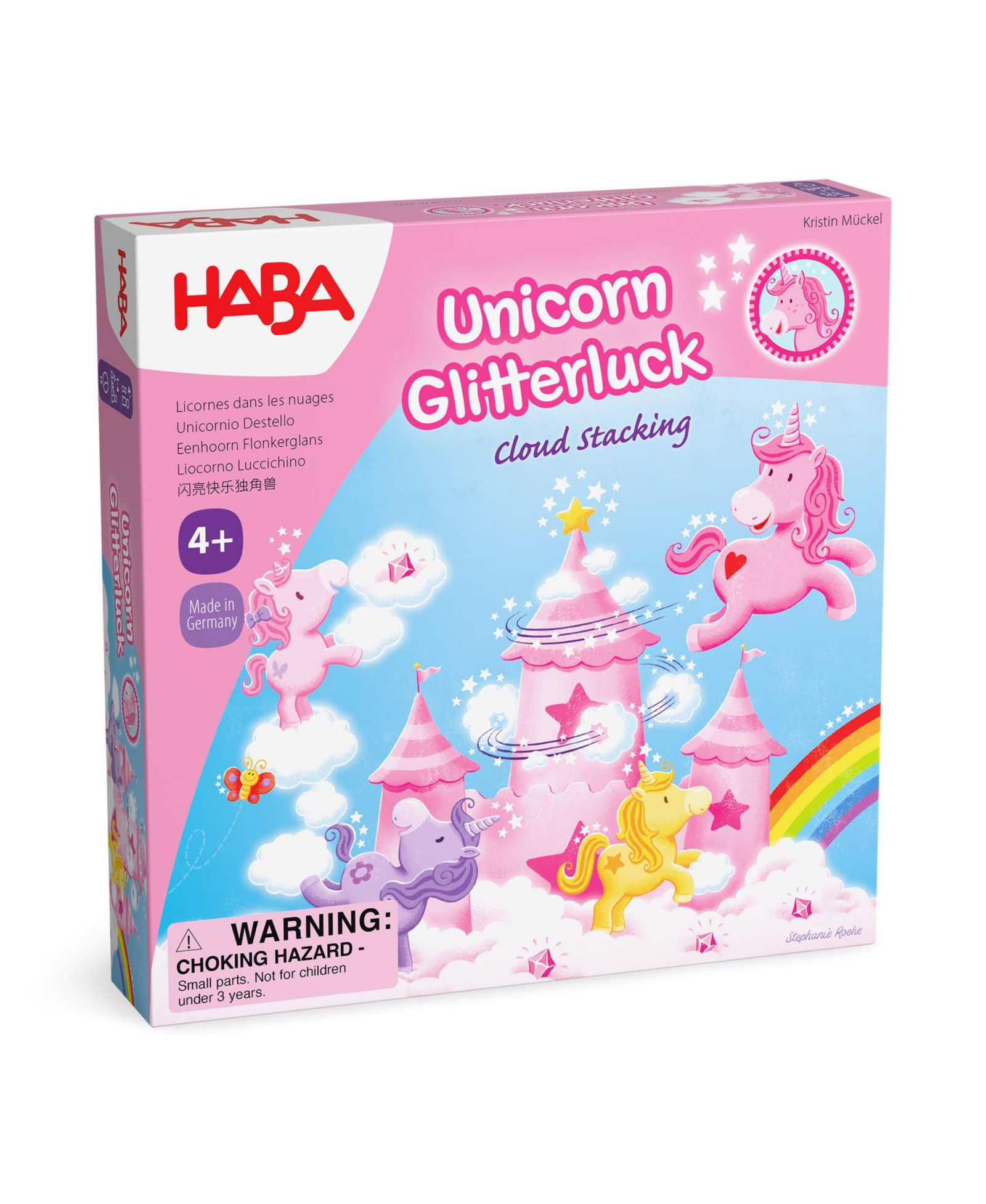 Настольная игра Haba Unicorn Glitterluck Cooperative Board Game, Ages 4+