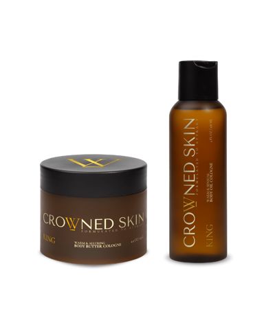 Crowned Skin King Body Butter and Oil Bundle