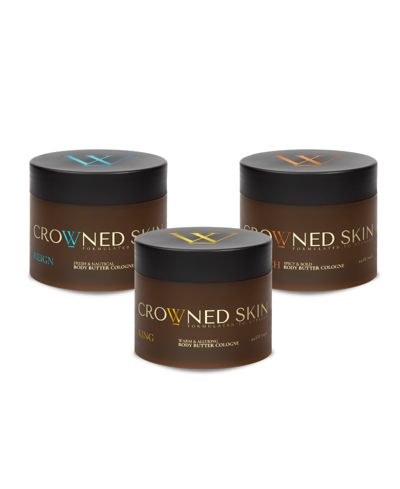 Crowned Skin King, Reign and Monarch Body Butter Set