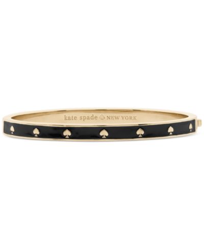 Браслет kate spade new york Enamel Hinged Spade Bangle Bracelet