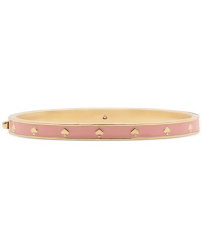 Браслет kate spade new york Enamel Hinged Spade Bangle Bracelet