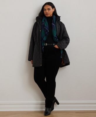 Женский анорак Lauren Ralph Lauren Plus Size Hooded Anorak Quilted Coat