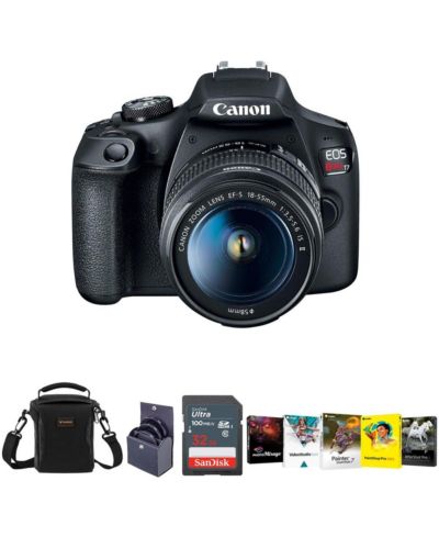 Canon EOS Rebel T7 24.1 Megapixel Full HD DSLR Camera