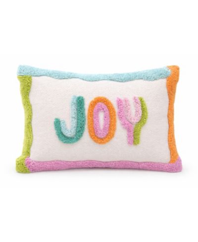 Vibhsa Декоративная поясничная подушка Playful Tufted Joy 14" x 20"