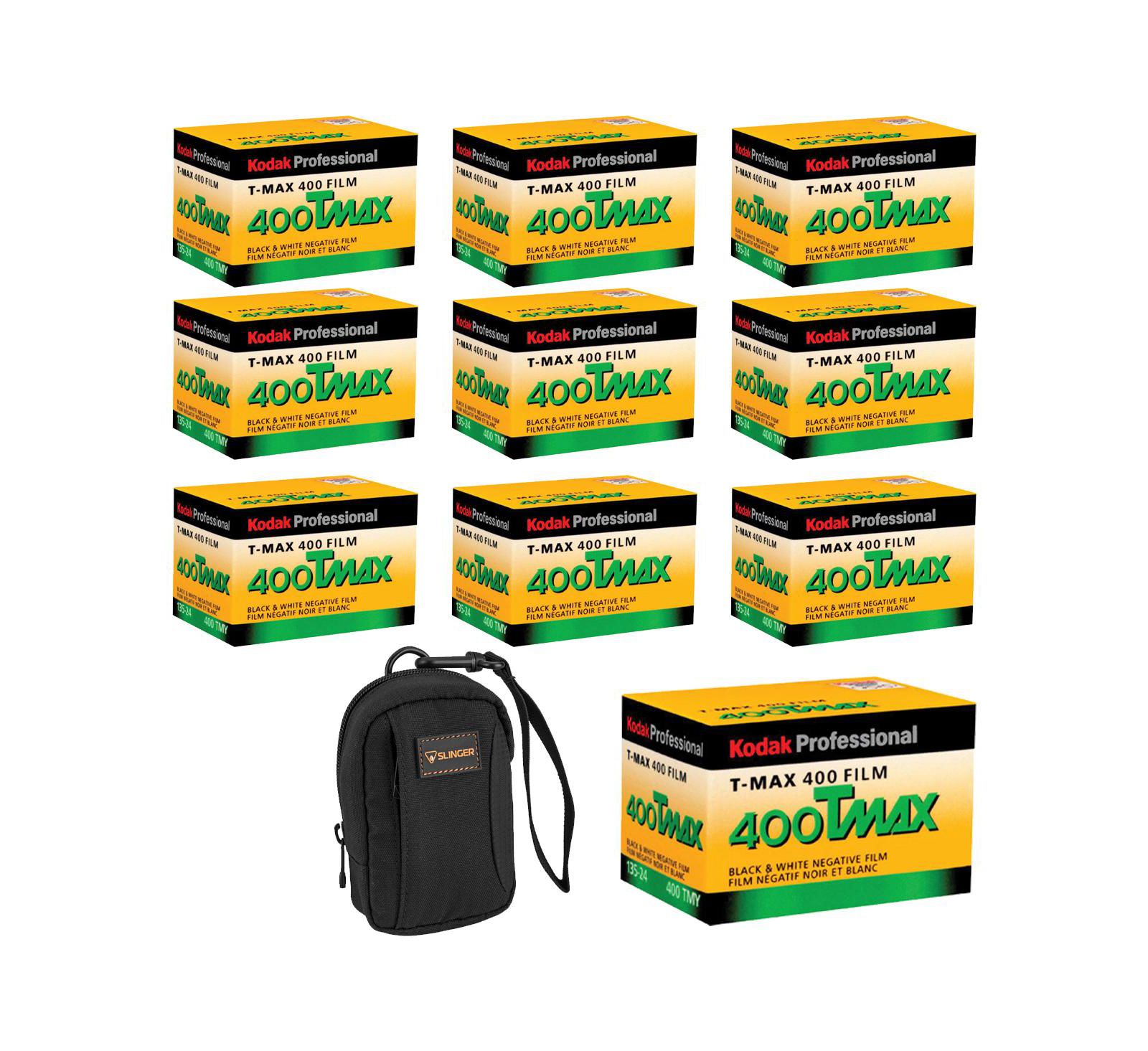 Kodak T-Max 400 Black and White 35mm Film for 35mm Cameras, 10-Pack