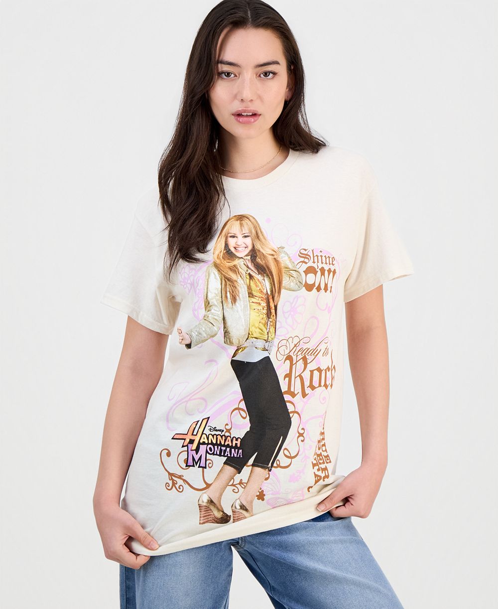 Детская футболка Disney Juniors' Hannah Montana Cotton Short-Sleeve