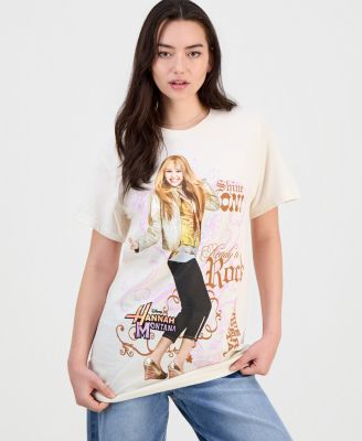 Детская футболка Disney Juniors' Hannah Montana Cotton Short-Sleeve