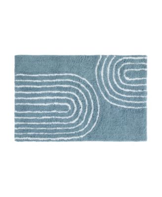 ienjoy Home Modern Cotton Bath Mat, 24" x 17"