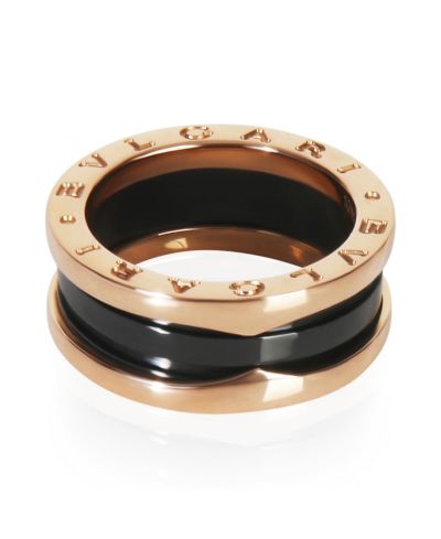 Pre-Owned Bvlgari Rose Gold  B.zero1 Ring