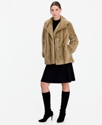 BEIGE STRIPE MINK