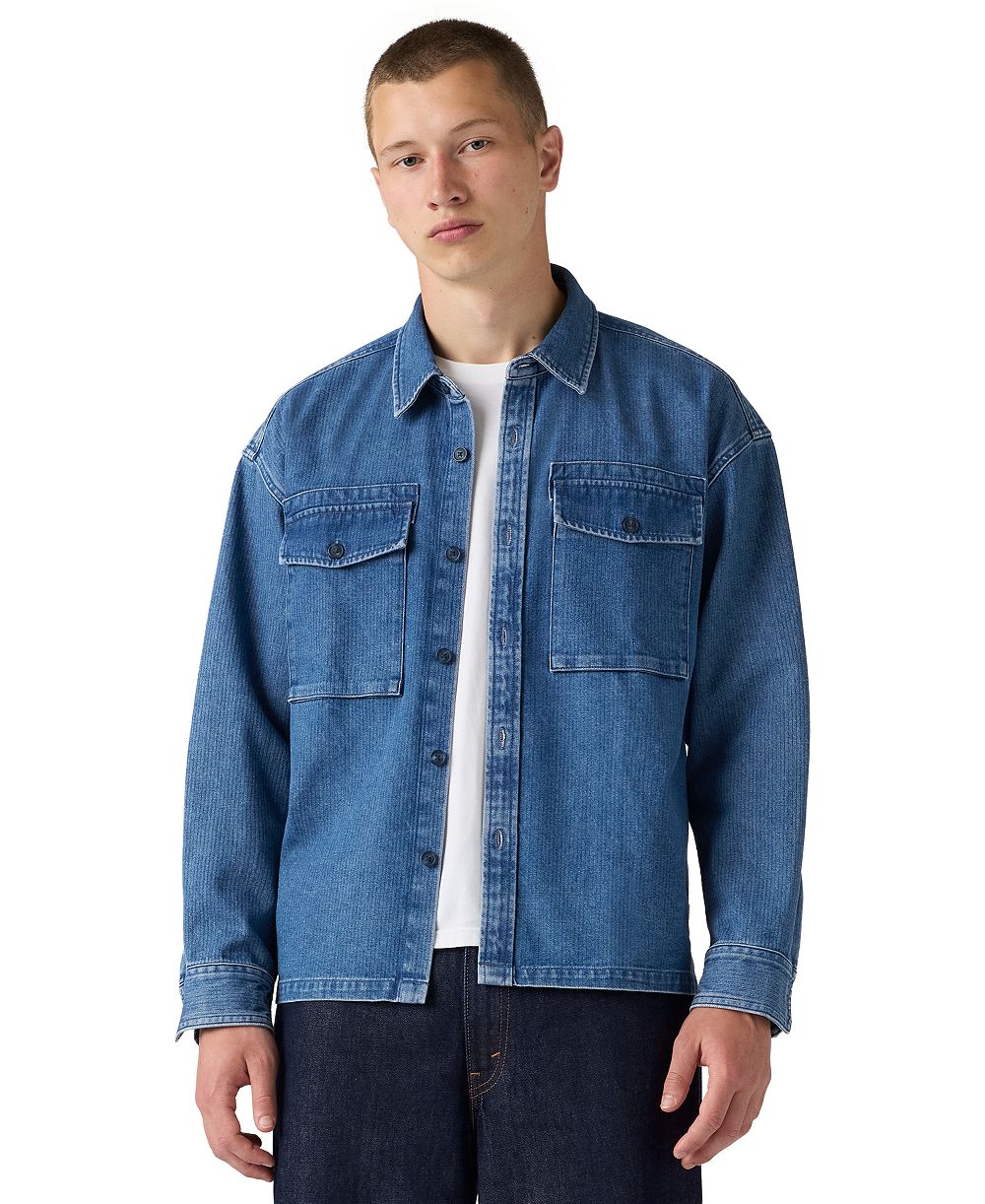 Levi's Мужская рубашка Waller с воротником Point Collar