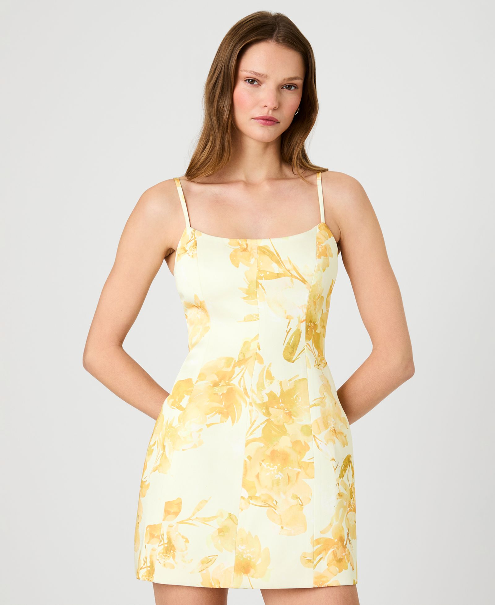 Женское мини-платье French Connection Sleeveless Printed