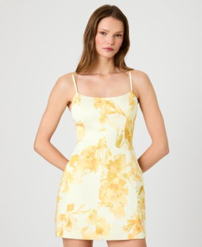 French Connection Women's Sleeveless Printed Mini Dress