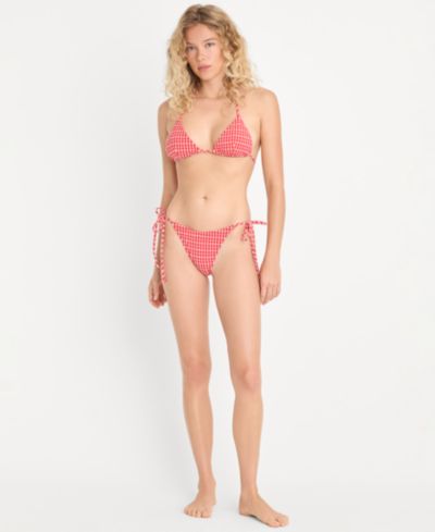 Женские плавки для бикини Good American Gingham String Swim
