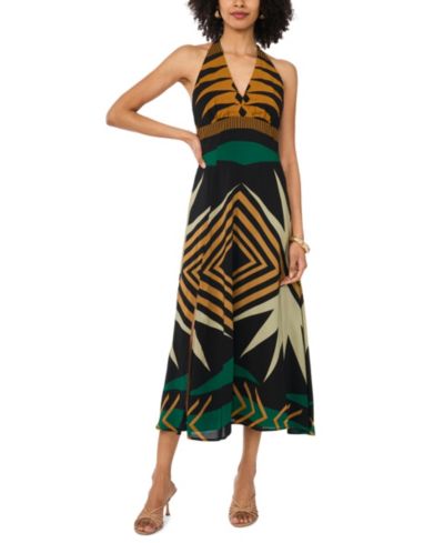 Женское миди-платье Vince Camuto Racerback V-Neck