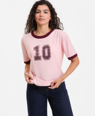 Детский T-shirt Hippie Rose Varsity Ringer
