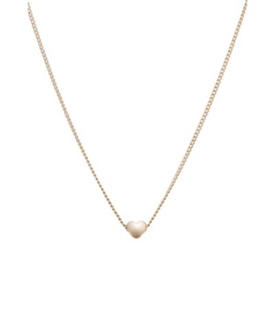Bearfruit Jewelry Подвеска Amara Petite Heart, изящное колье