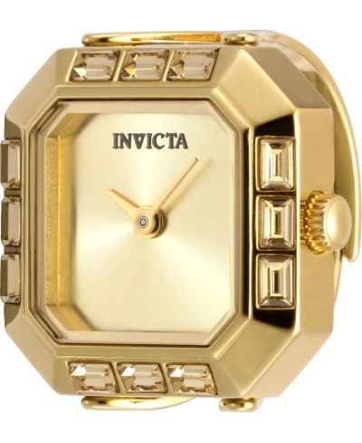 Invicta Women's 49585 Mini Quartz Dial Ring Watch