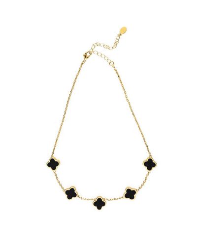 Rivka Friedman ожерелье Flower Station с позолотой 18K
