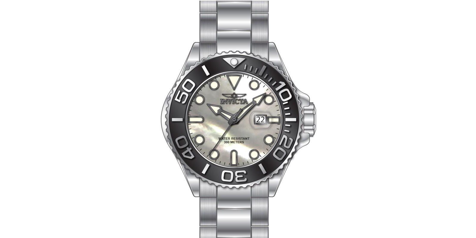 Invicta Men's 49153 Grand Diver Quartz PC32 Dial Watch
