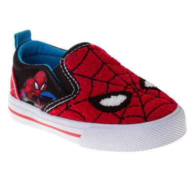 Spider-Man Boys Marvel Web-Face Boys' Slip On Canvas Shoes