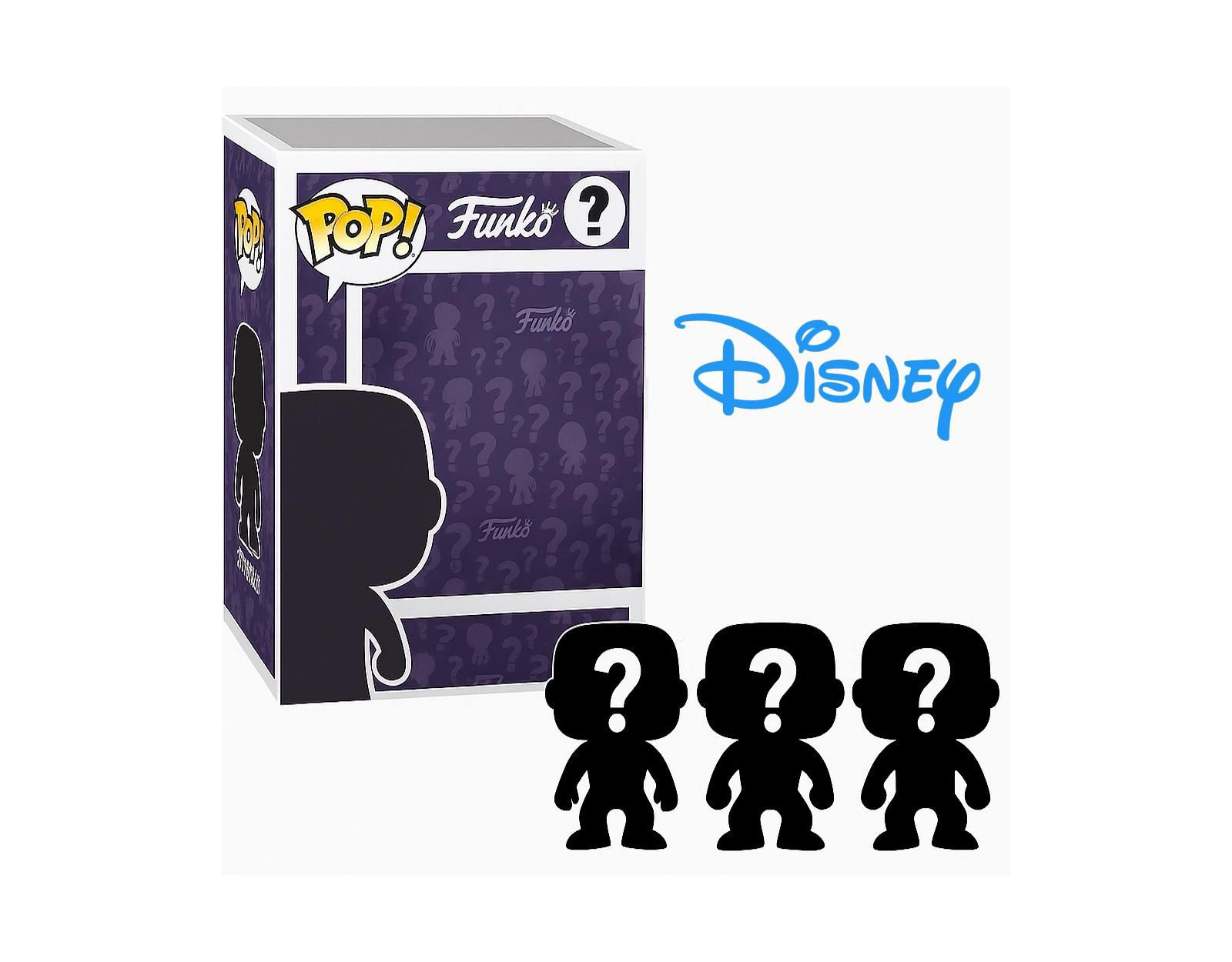 Набор Funko Pop! Disney, 3 случайных фигурки