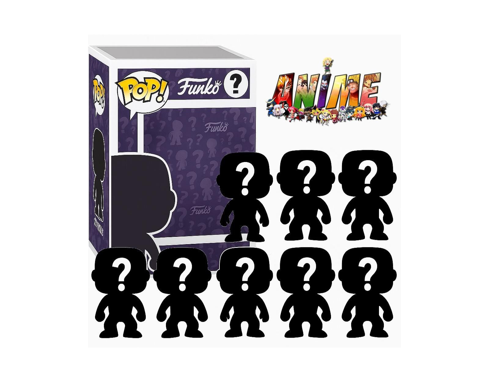 Набор Funko Pop! Surprise Mystery Anime, 8 штук, случайный выбор