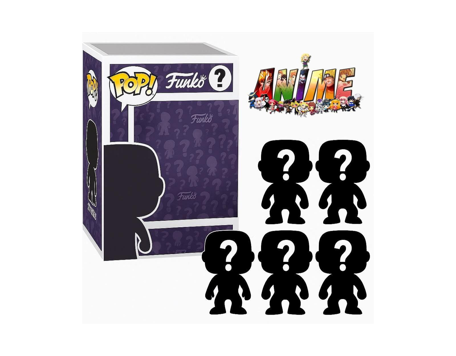 Funko Pop! Surprise Mystery Anime, набор из 5 штук