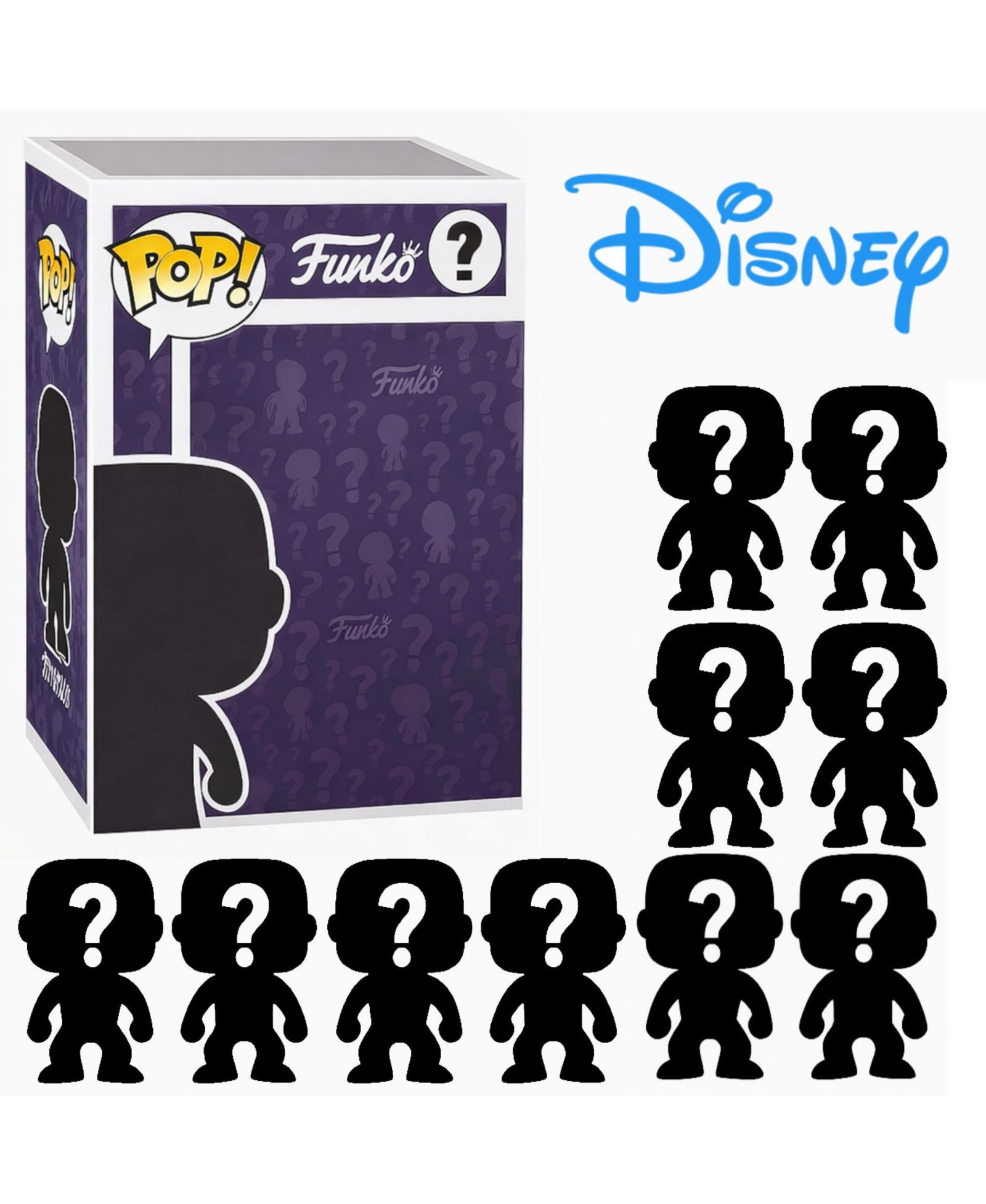 Funko Набор из 10 фигурок Disney Pop! Mystery Surprise