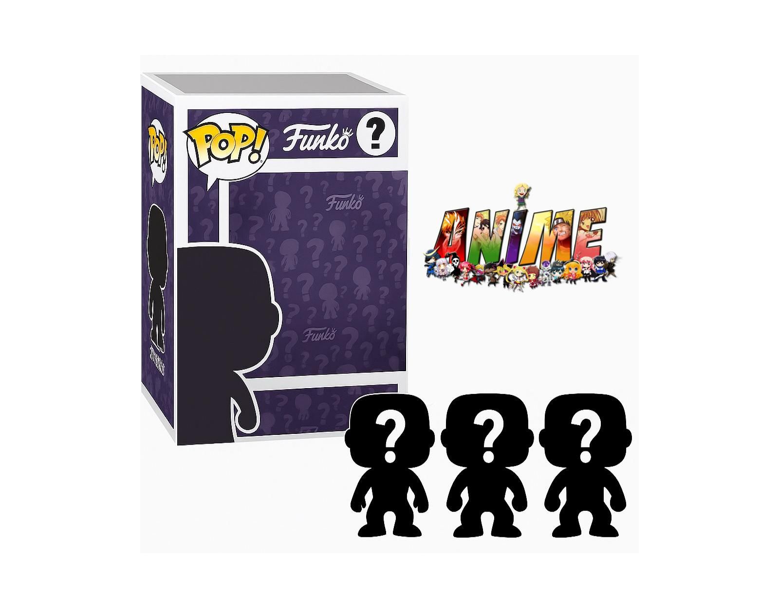 Набор Funko Pop! Mystery Anime, 3 шт.