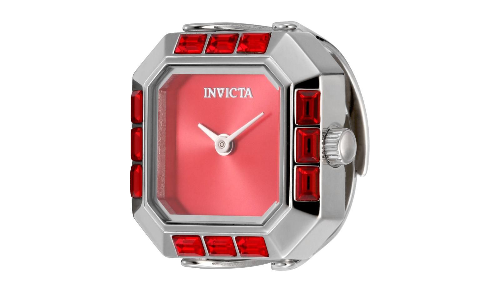 Invicta Women's 49582 Mini Quartz 2 Hand Dial Ring Watch