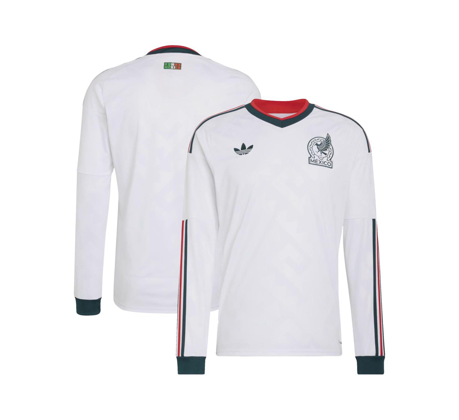 Футболка Adidas Men's Mexico National Team FIFA X World Cup 2026 Away Replica Long Sleeve
