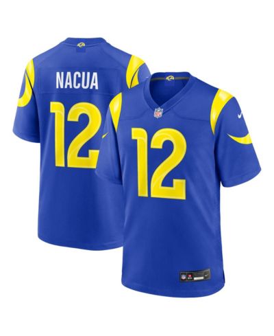 Nike Men's Puka Nacua Royal Los Angeles Rams Team Game Player Jersey